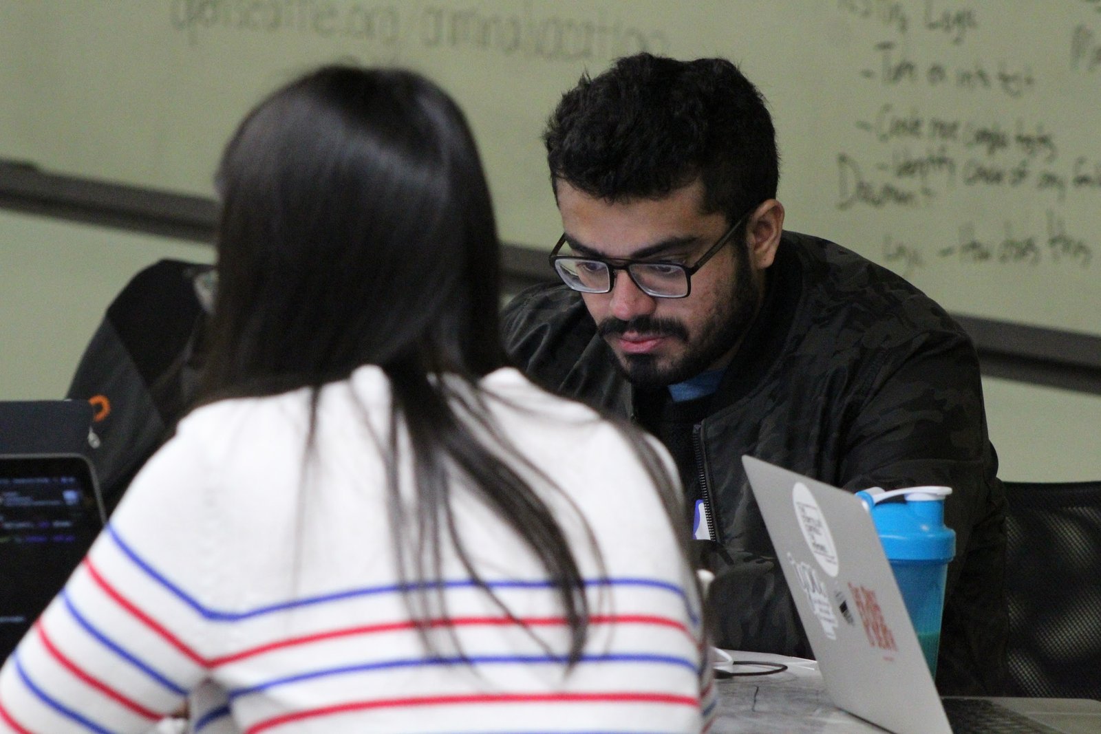 Volunteer technologists working together on Banana App